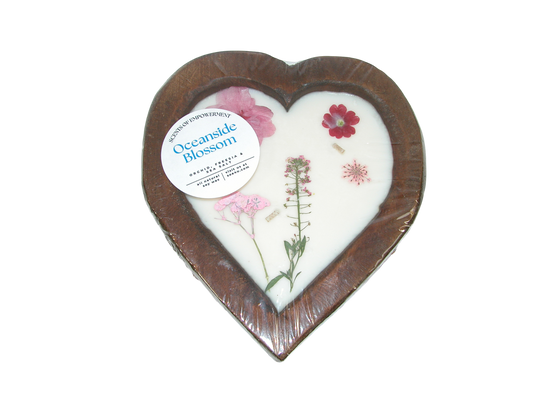 Heart Shape Scented Candle GF3547 Oceanside Blossom