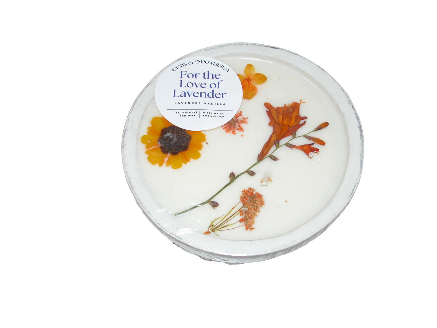 Round Shape Scented Candle GF3552 Lavender