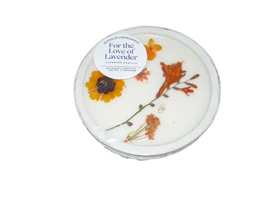 Round Shape Scented Candle GF3552 Lavender