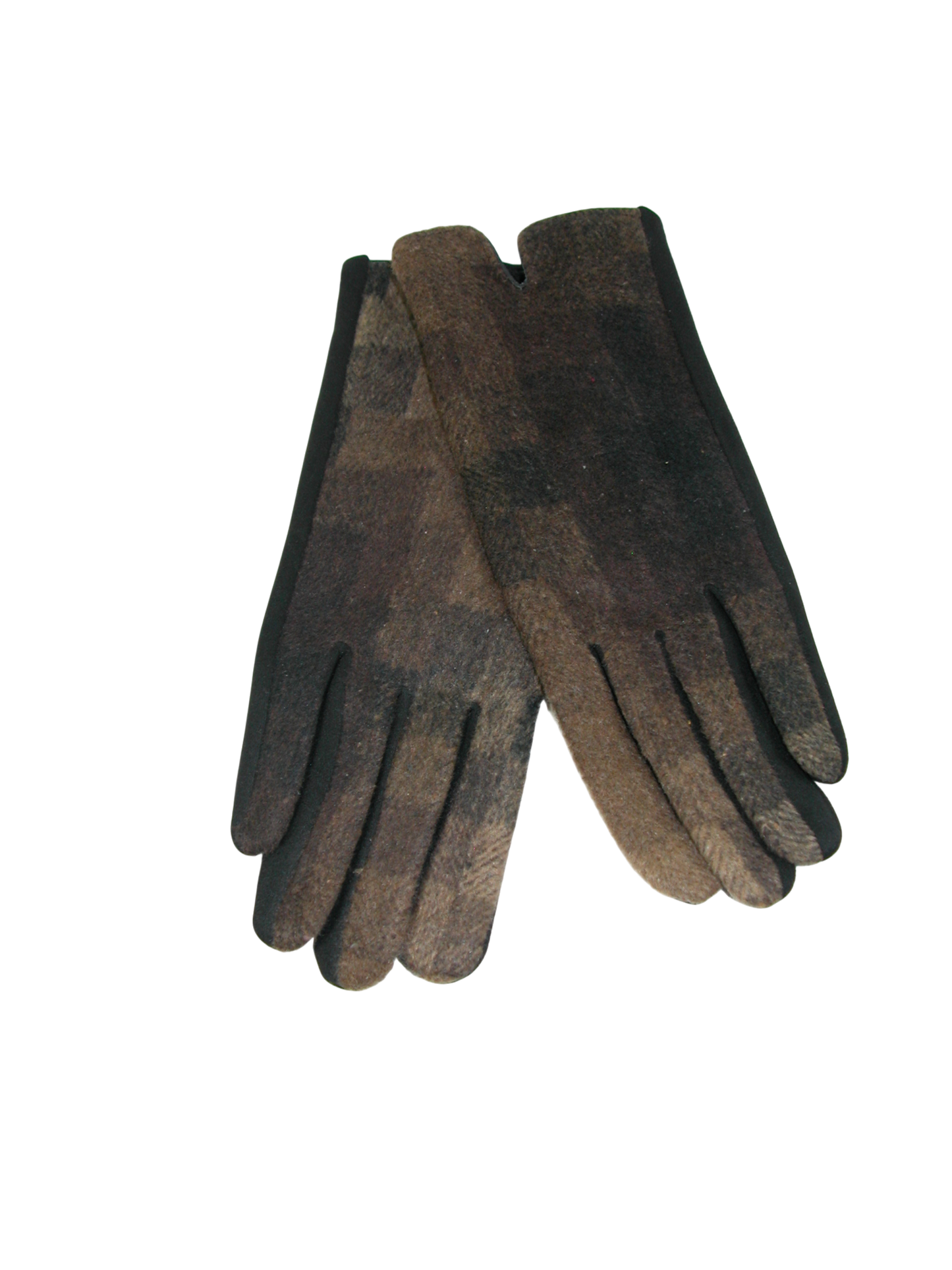 Checkered Ombre Glove GF3585 Brown