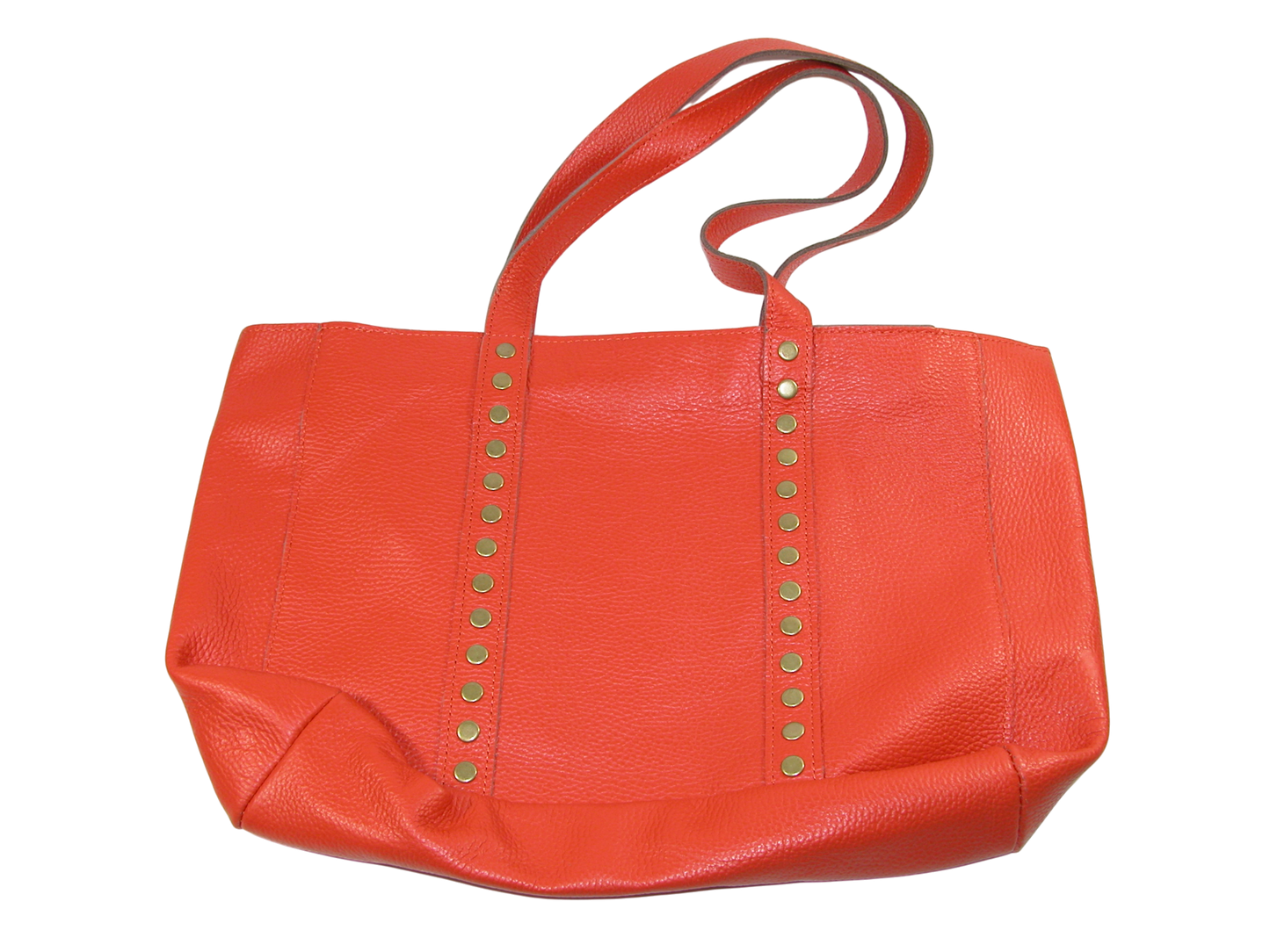Studded Italian Rust Tote GF3567