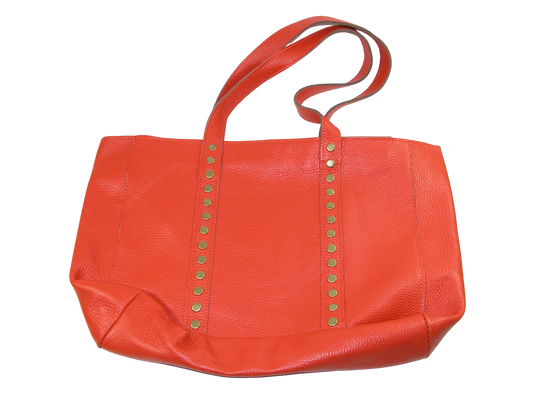 Studded Italian Rust Tote GF3567