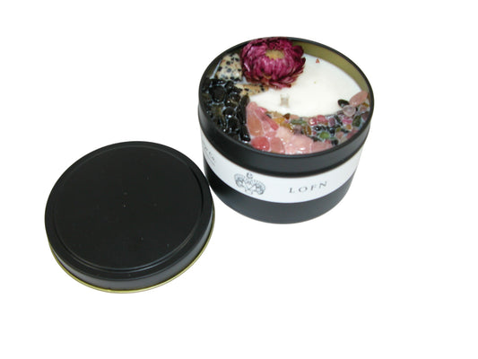 Lofn • 8oz Soy Crystal Candle GF4404