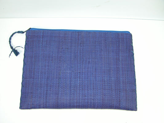 Blue Woven Clutch Large GF4460