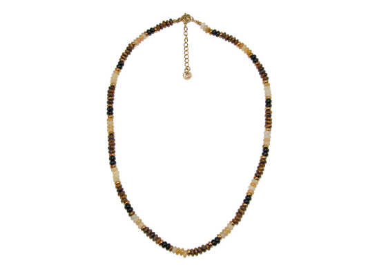 Tiger Eye Choker Necklace GF3621