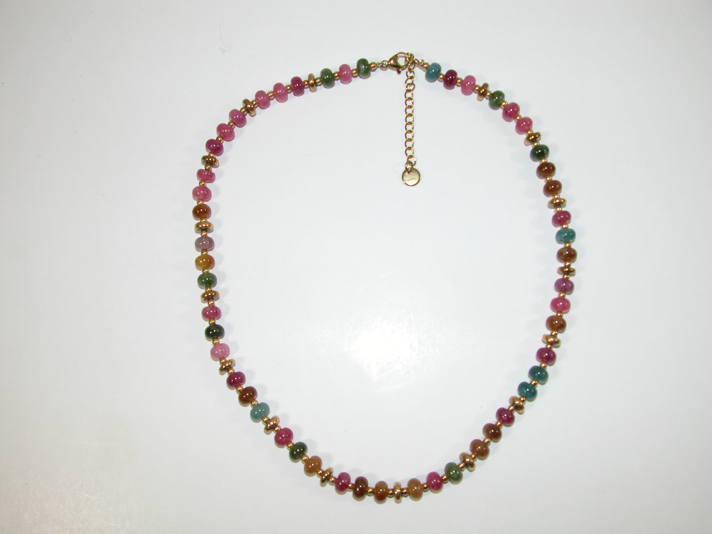 Tourmaline Rondell Choker Necklace GF3626