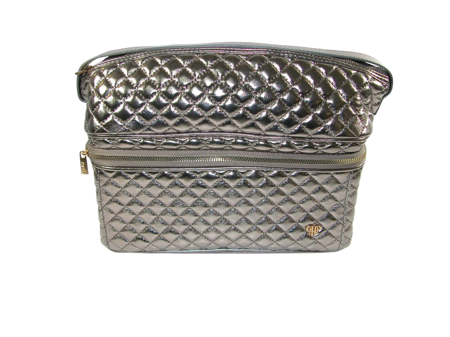 Stylist Bronze Quilted Travel Organizer Bag GF3656