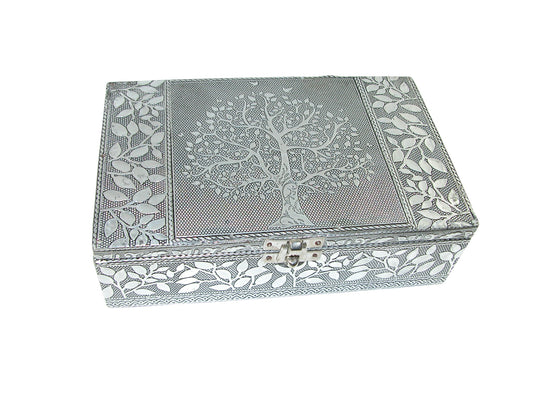 Silver Tree of Life Trinket Box GF3686