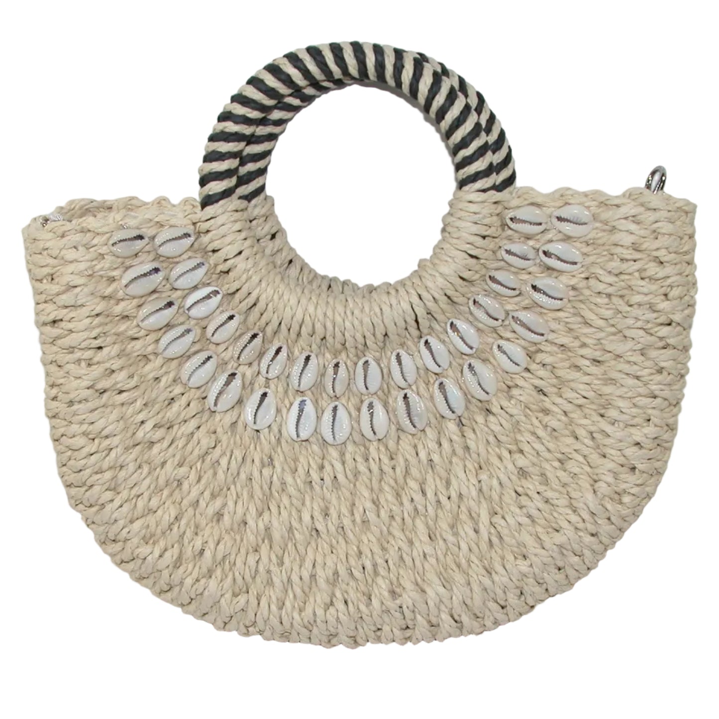 Woven with Shell Clutch Handbag GF4983
