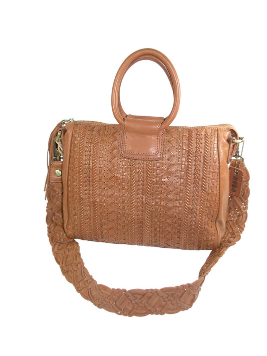 Woven Leather Sheila Bag GF3701