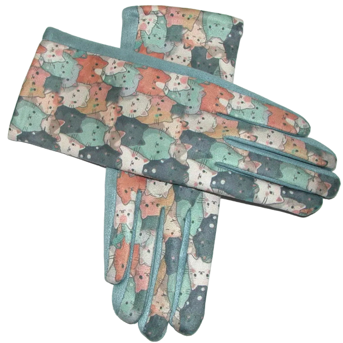 Sueded Gloves GF5455 Multi Cat Design