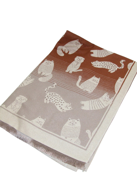 Cat Scarf GF3226