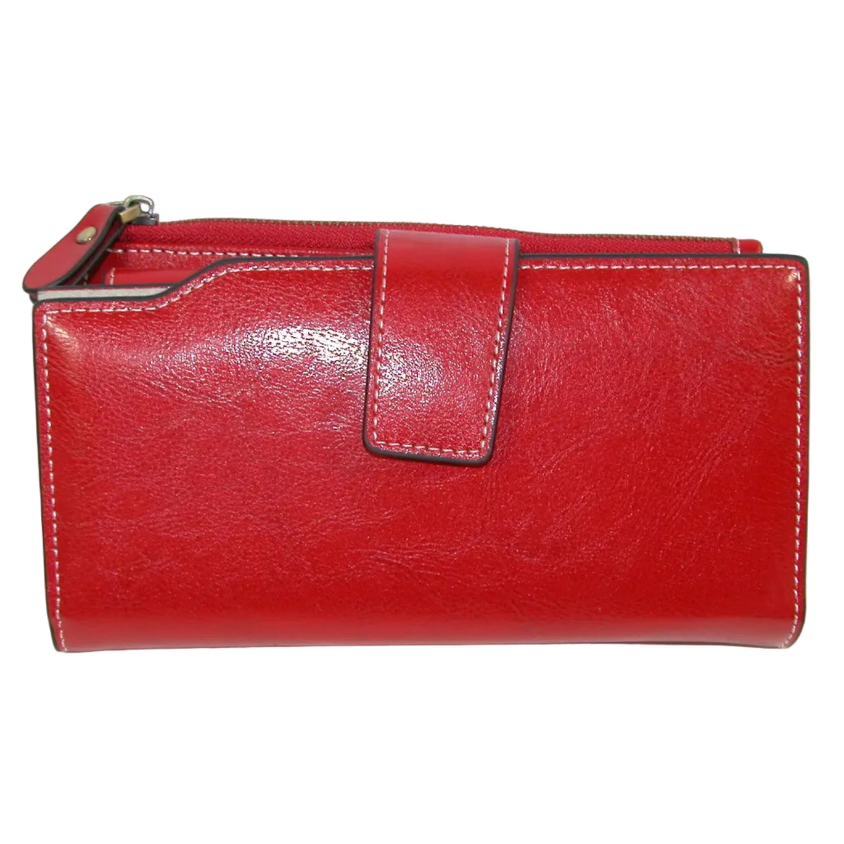 Natural Leather Wallet GF5497 Red