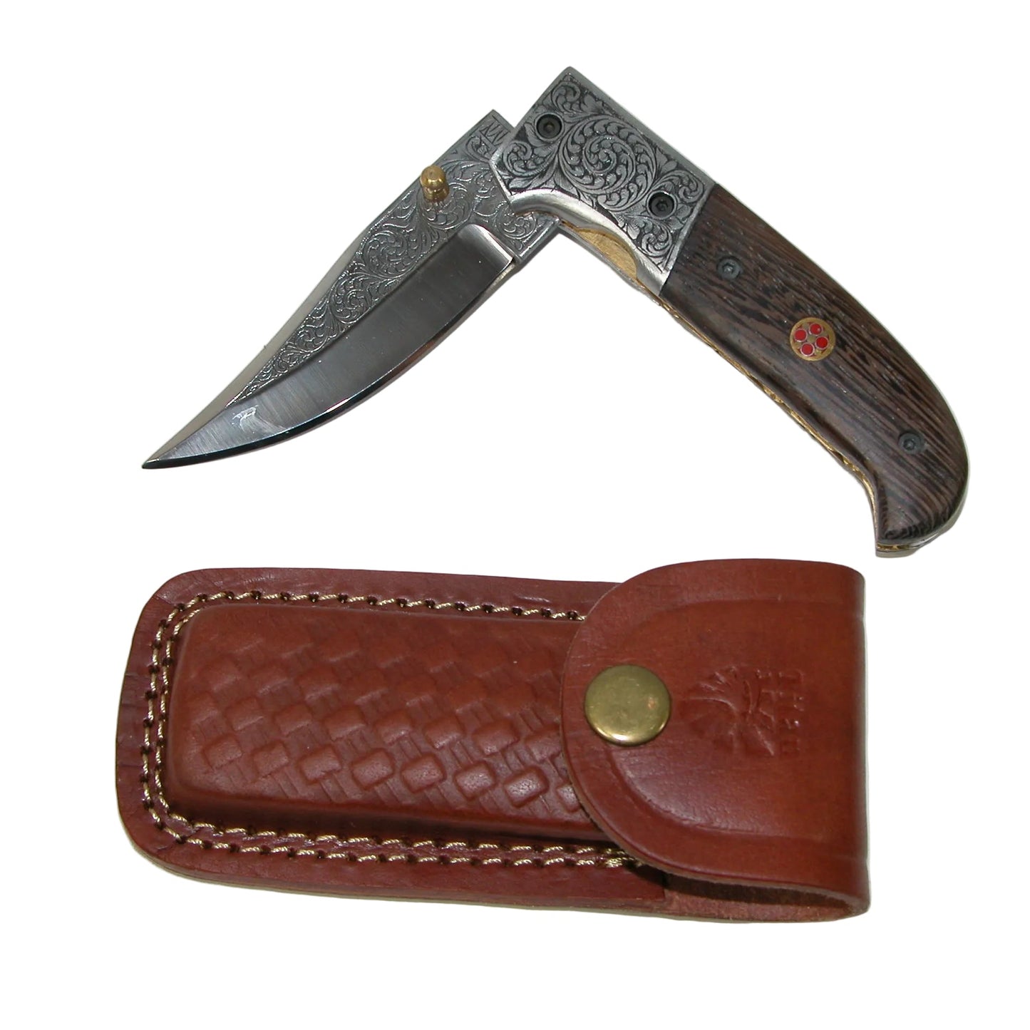 Engraved Folding Knife GF3100