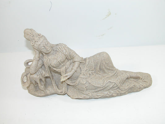 Sandstone Reclining Kwan Yin GF3847