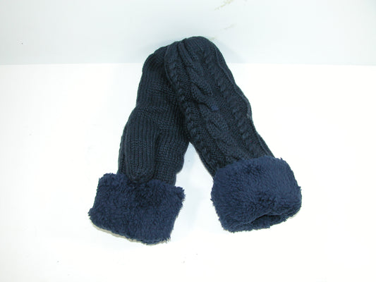Knit Mitten Glove GF3890 Navy