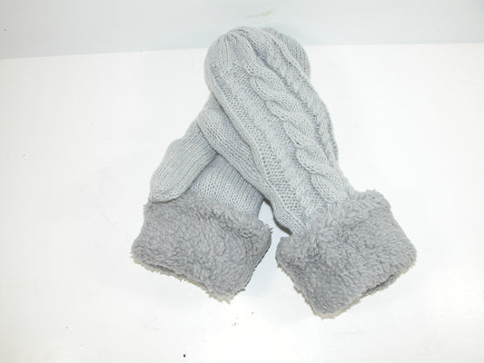 Knit Mitten Glove GF3889 Grey