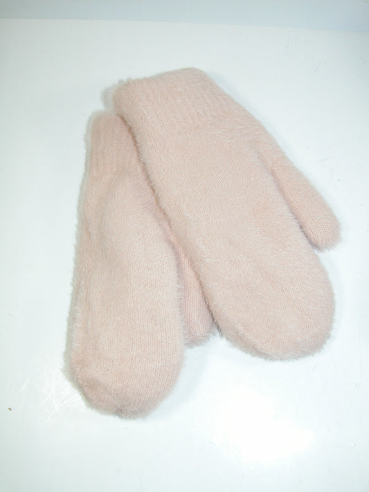 Knit Mitten Glove Fuzzy GF3894 Blush