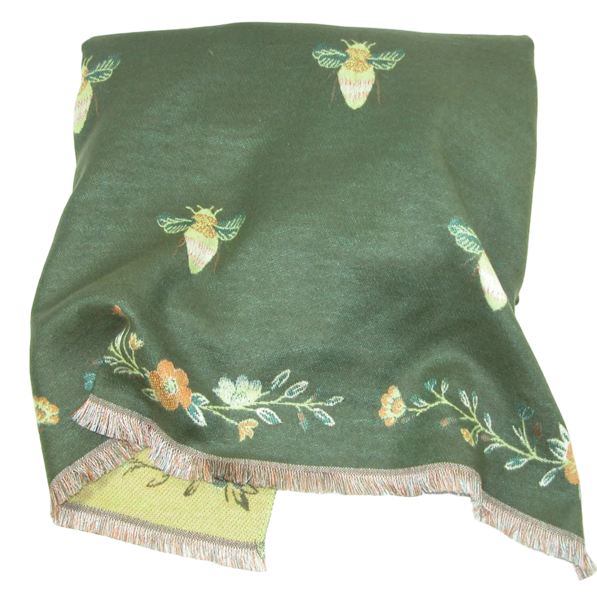 Green Tones Bee Scarf Shawl GF5633