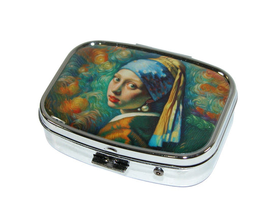 Girl With The Pearl Small Pill Box GF3992
