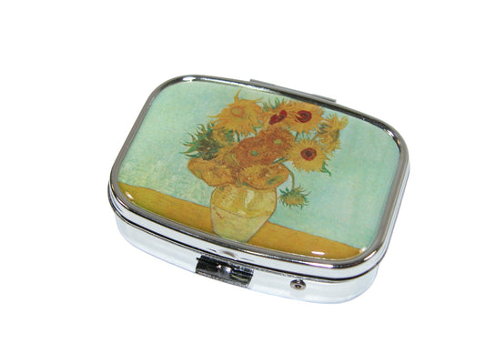 Van Gogh Sunflower Pill Box GF3993