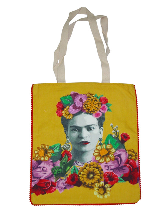 Embroidered Tote (GF4672) Frida Kahlo