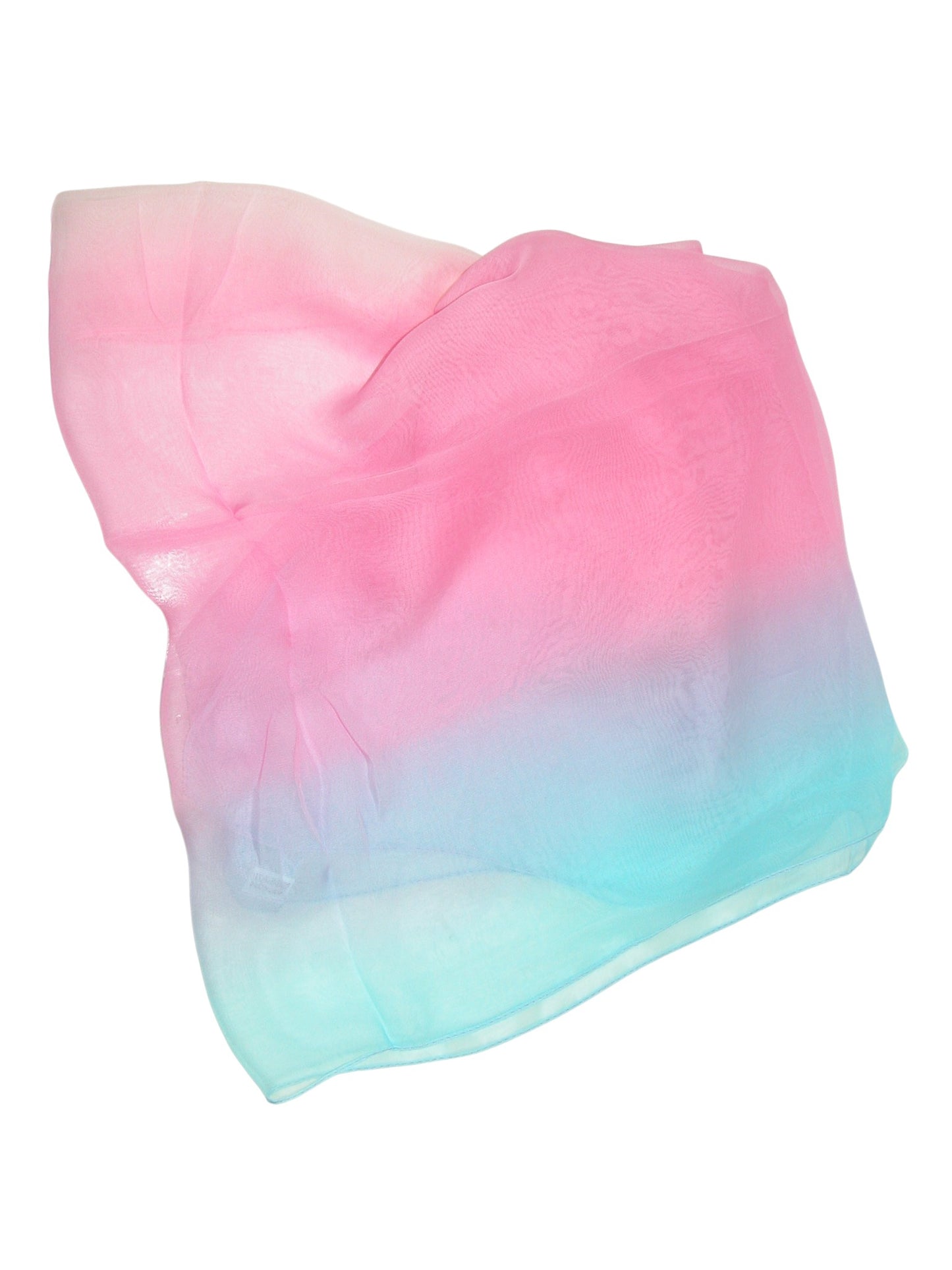 Rayon Ombre Pink to Light Blue Scarf (GF4706)