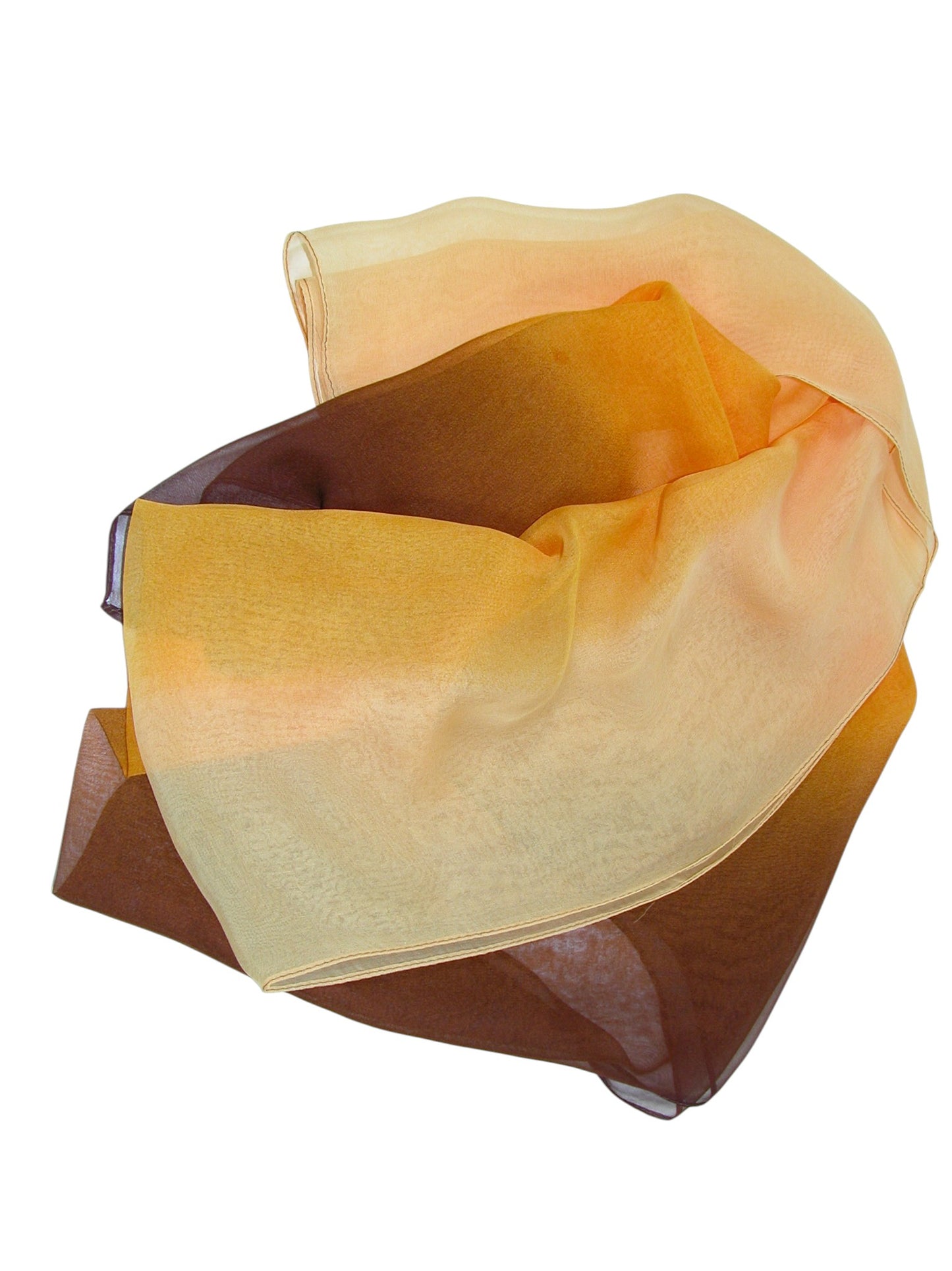 Rayon Ombre Rust to Brown Scarf (GF4705)