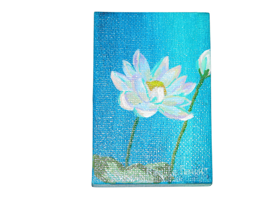 Original Acrylic Painting Art 2" X 3" ART167 by Noelle