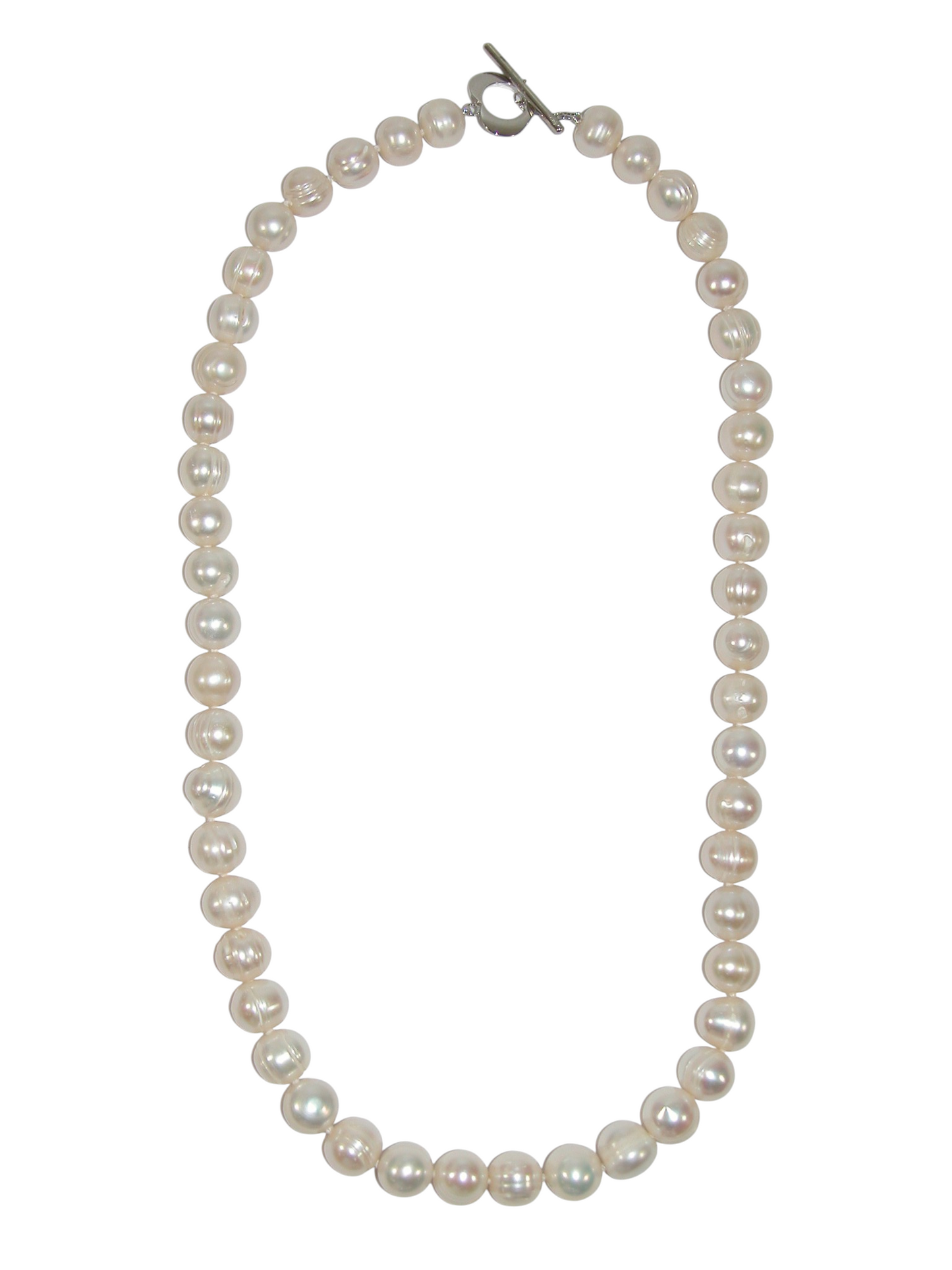 N5081 Freshwater Pearl Knotted short necklace