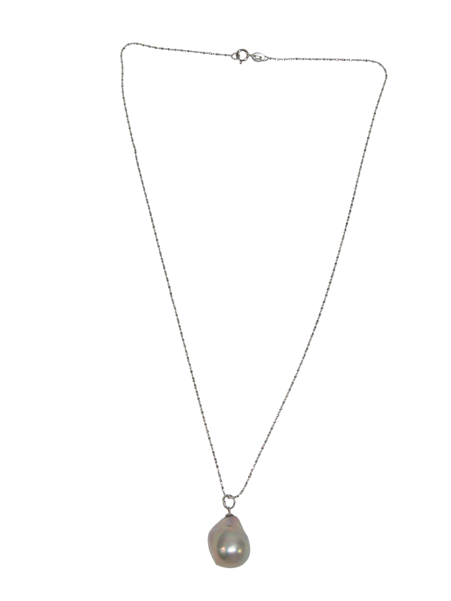 N5088 Freshwater Pearl on Sterling Silver Chain