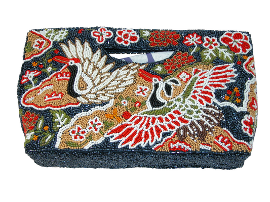 Beaded Crane Handbag  GF4825