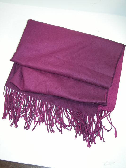Burgundy Wine Ombre Pashmina GF5097