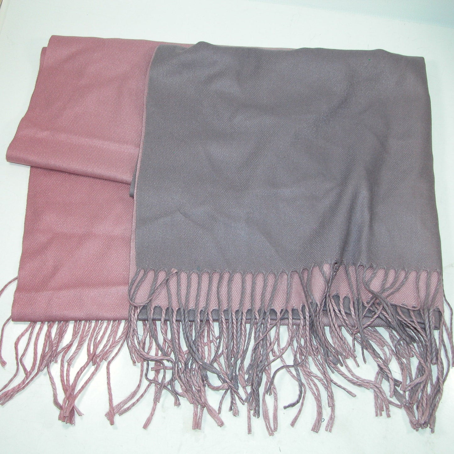 Mauve Grey Ombre Pashmina GF5096