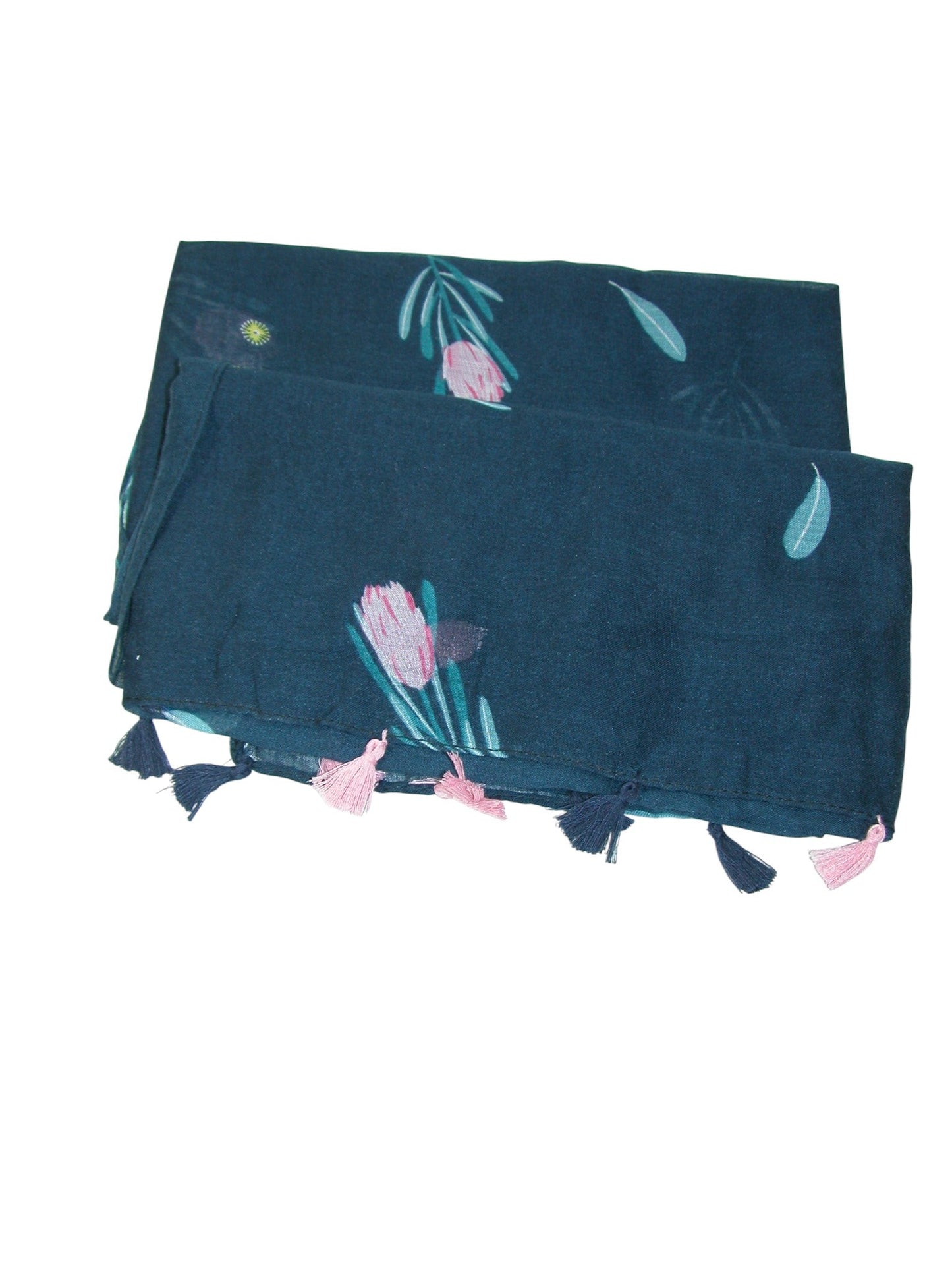 Navy Tulip Scarf Shawl GF4129