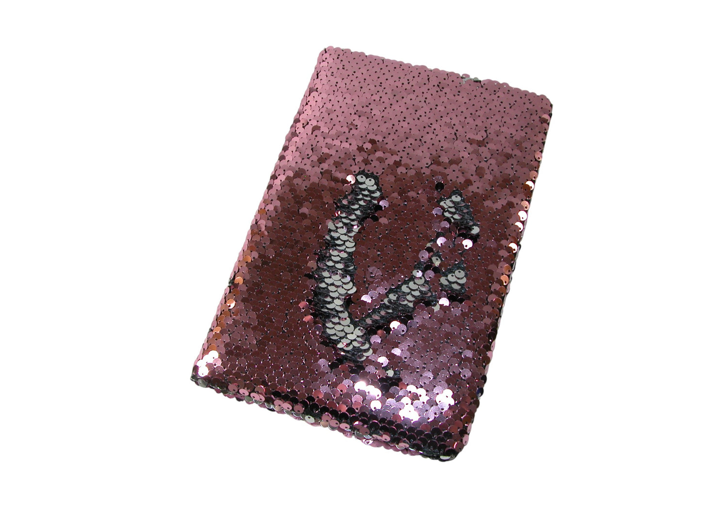 Pink Two Tone Sequin Notebook Journal GF4122
