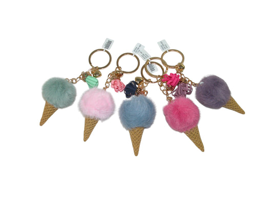 Ice Cream Cone Key Ring GF2005