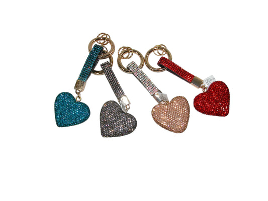Bling Heart Key Chain GF2014
