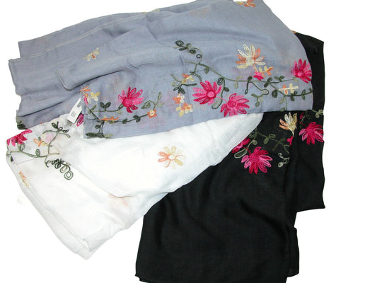 Embroidered Scarf GF2008