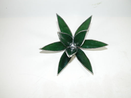 Stained Glass Green Cactus GF2122 by LORI