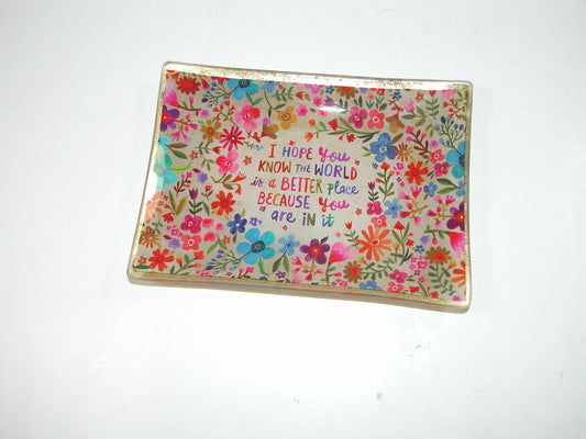 Better Place Glass Tray Dish GF2137