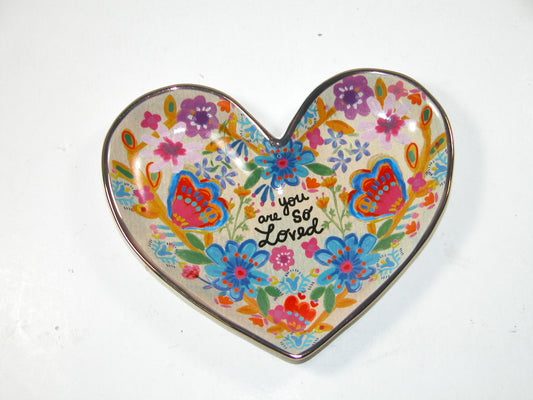 Heart Plate You Are So Loved Trinket Dish GF2185