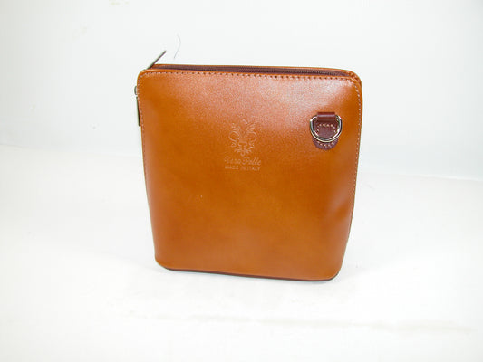 Brown Leather Crossbody Handbag Purse GF3009