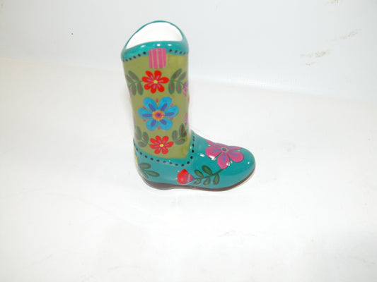 Cowboy Boot Bud Vase GF3027