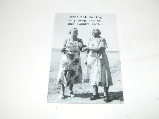 Greeting Card Bucket List GF3070