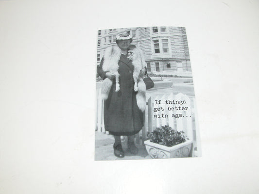 Greeting Card Better With Age GF3069