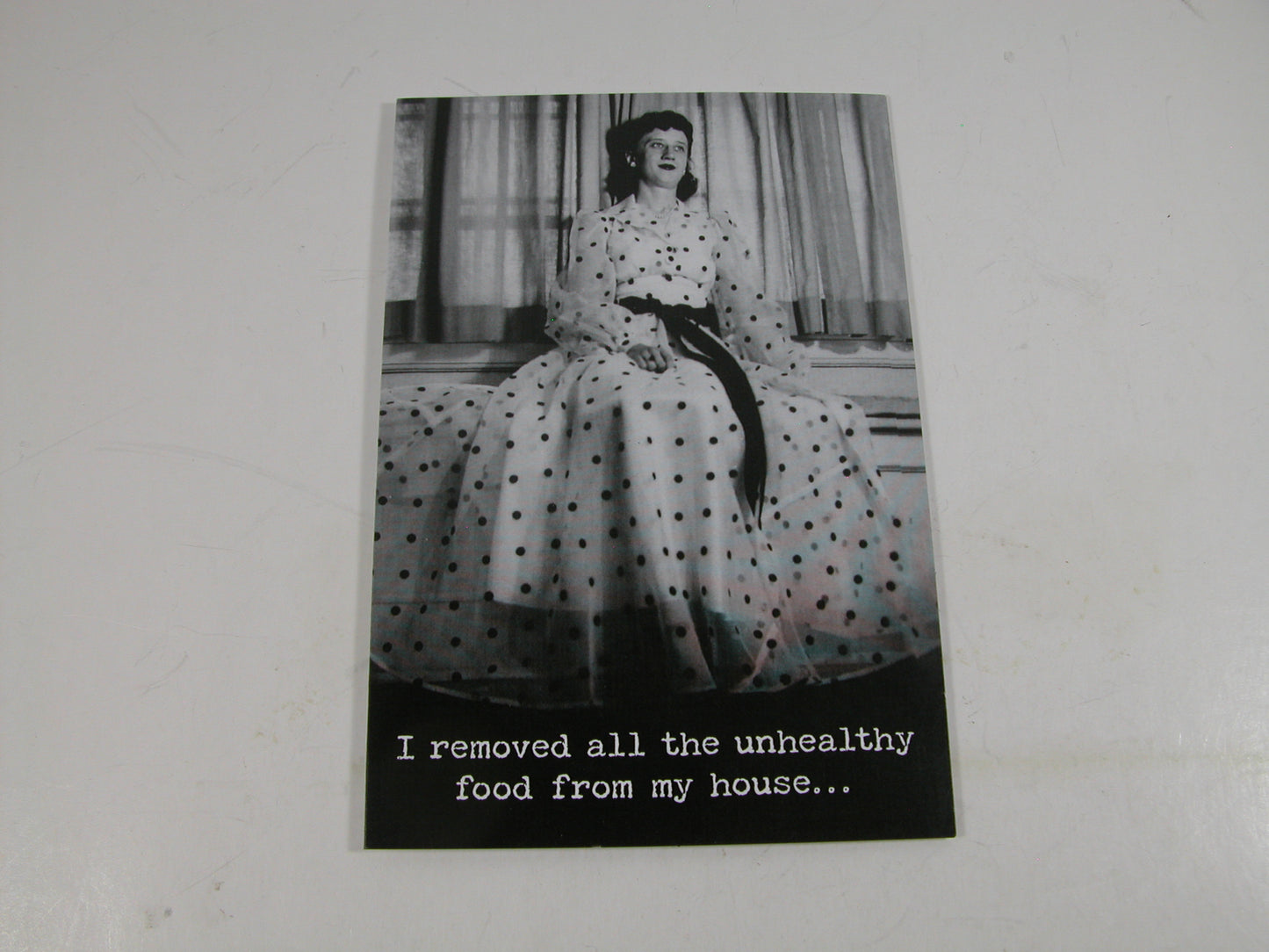 Greeting Card Unhealthy Food GF3058