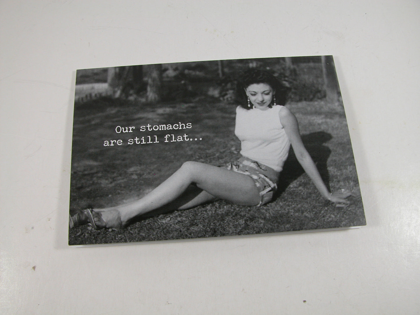 Greeting Card Flat Stomach GF3050