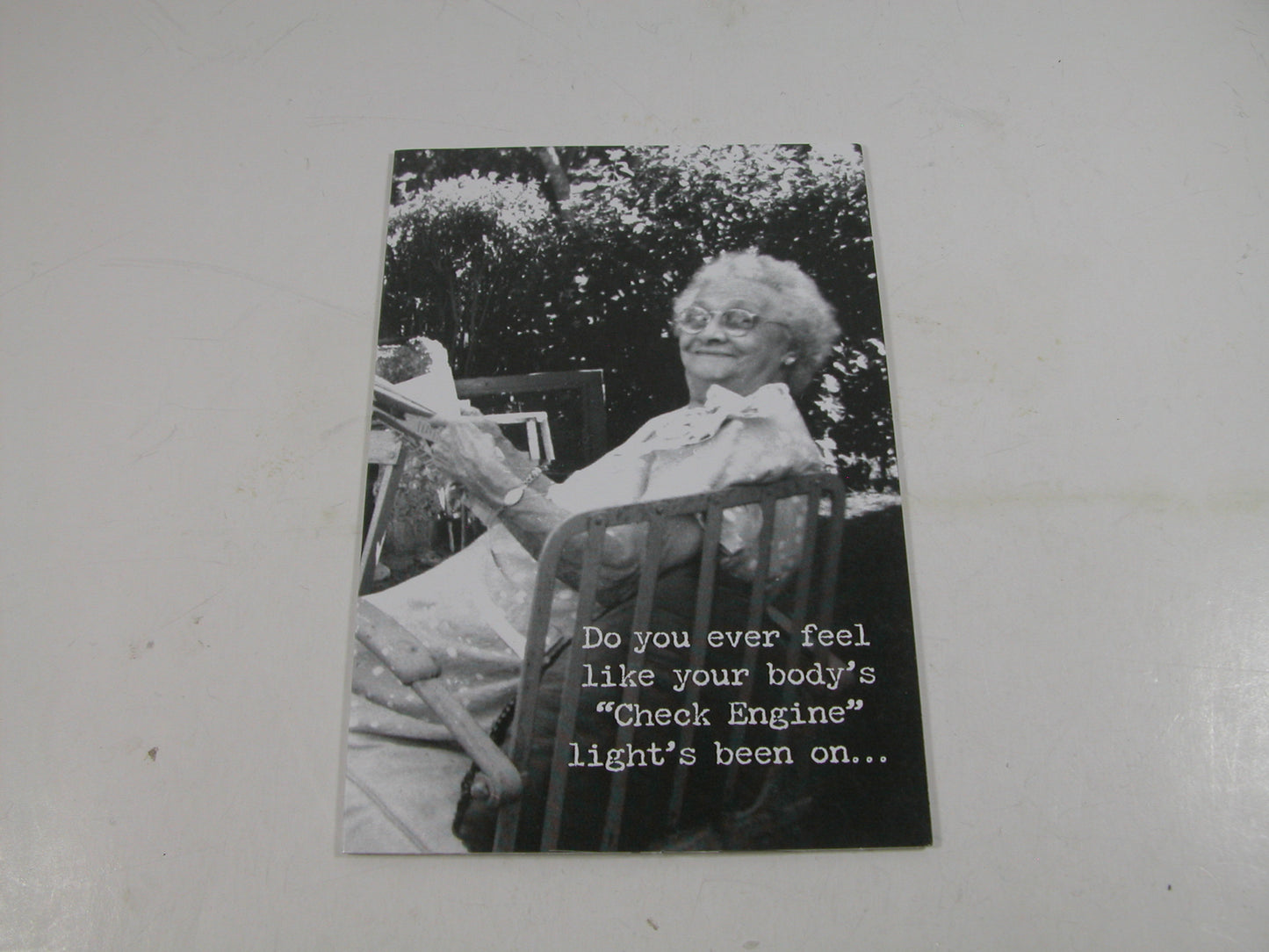 Greeting Card Check Engine Light GF3055
