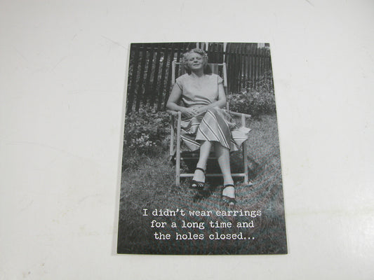Greeting Card Wear Earrings GF3065
